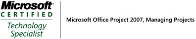 MCTS: Microsoft Project 2007